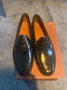 GHBass Black Weejuns Penny Loafer. Size 11.5